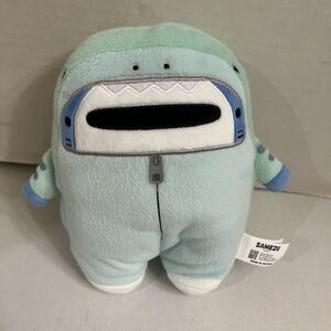 Samezu Jinbe 7 inch Costume Plush Whale as Tiger Shark Stuffed Animal